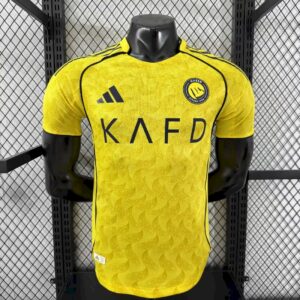 Men's Al-Nassr 2025/26 Home Jersey Player Version