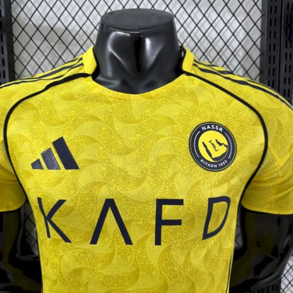 Men's Al-Nassr 2025/26 Home Jersey Player Version - Image 10