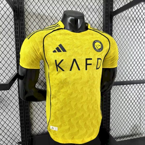 Men's Al-Nassr 2025/26 Home Jersey Player Version - Image 8