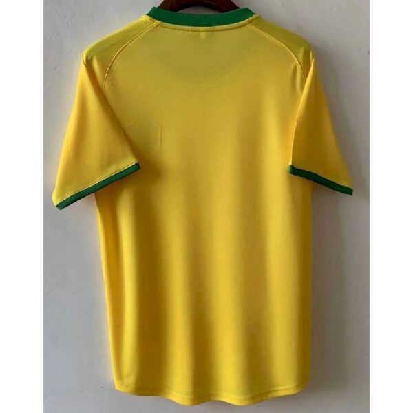 Retro Brazil 1970 World Cup Home Jersey - Image 3
