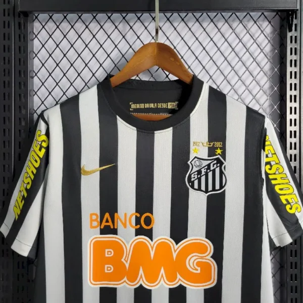 Retro Santos 2013/14 Away Jersey - Image 5