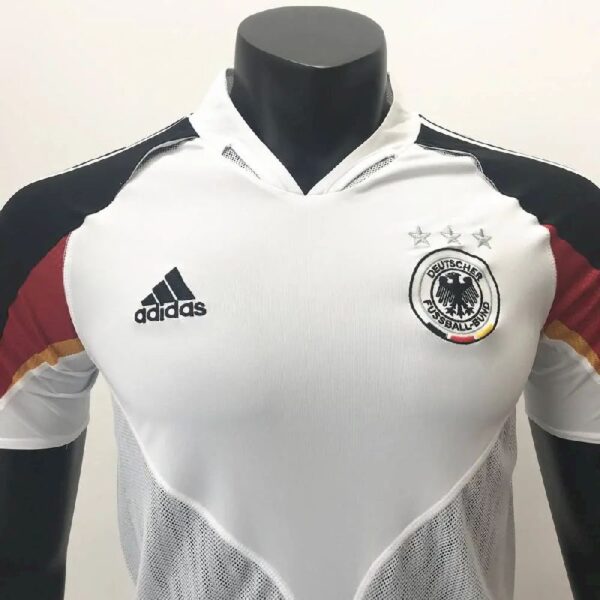 Retro Germany 2004/2005 Home Jersey - Image 2
