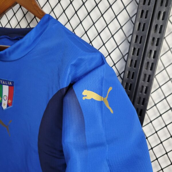 Retro Italy 2006 Home Jersey - Image 6