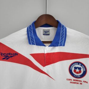 Retro Chile 1998 Away Long Sleeves Jersey - Image 4