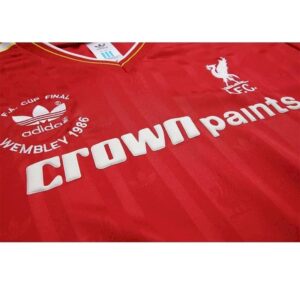Retro Liverpool 1985/86 Home FA Cup Long Sleeves Jersey - Image 9
