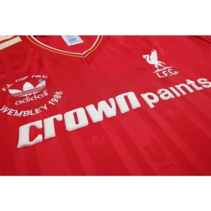 Retro Liverpool 1985/86 Home FA Cup Jersey - Image 8