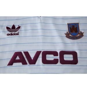 Retro West Ham United 1986 Away Jersey - Image 7