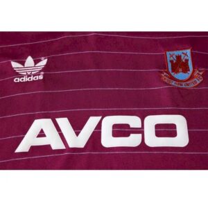 Retro West Ham United 1986 Home Jersey - Image 7