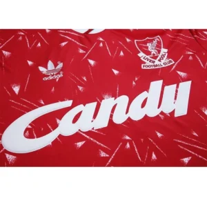 Retro Liverpool 1989/91 Home Jersey - Image 8