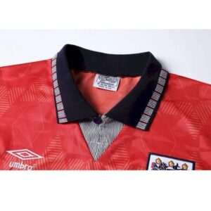Retro England 1990 Away Jersey - Image 7