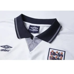 Retro England 1990/1992 Home Jersey - Image 7