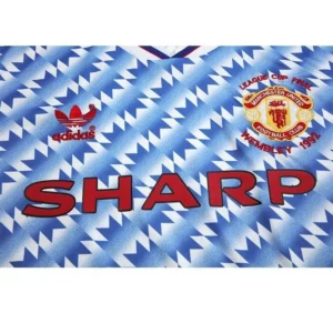Retro Manchester United 1990/92 Away Jersey - Image 8