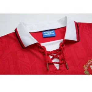 Retro Manchester United 1992/94 Home Jersey - Image 8