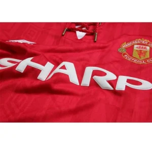 Retro Manchester United 1992/94 Home Jersey - Image 5