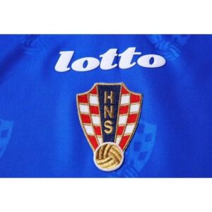 Retro Croatia 1998 Away Jersey - Image 8