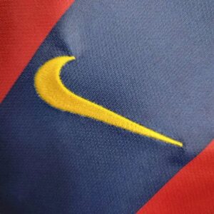 Retro Barcelona 2014/15 Home Long Sleeves Jersey - Image 4