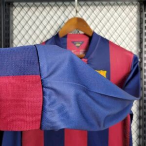 Retro Barcelona 2014/15 Home Long Sleeves Jersey - Image 9