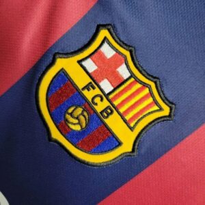Retro Barcelona 2014/15 Home Long Sleeves Jersey - Image 6