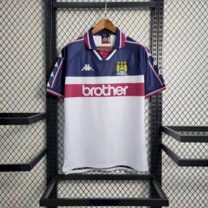 Retro Manchester City 1997/98 Away Jersey - Image 2