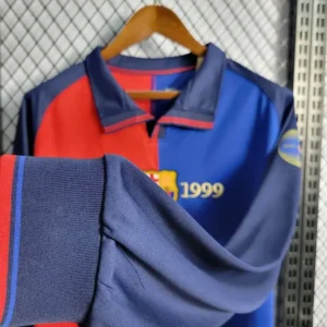 Retro Barcelona 1899/1999 100th Anniversary Edition Long Sleeves Jersey - Image 9
