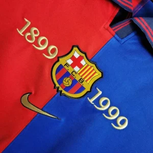 Retro Barcelona 1899/1999 100th Anniversary Edition Long Sleeves Jersey - Image 6