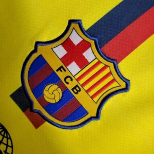 Retro Barcelona 2008/2009 Away Long Sleeves Jersey - Image 4