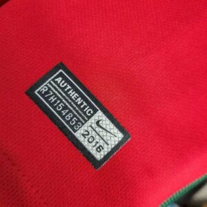 Retro Portugal 2016/17 Home Long Sleeves Jersey - Image 4