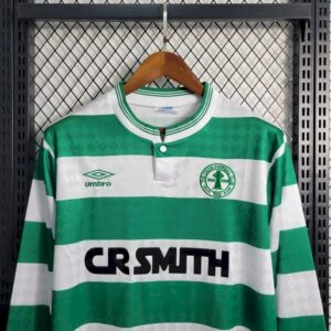 Retro Celtic 1987/88 Home Long Sleeves Jersey - Image 2