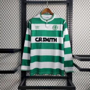 Retro Celtic 1987/88 Home Long Sleeves Jersey - Image 7