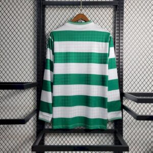 Retro Celtic 1987/88 Home Long Sleeves Jersey - Image 9