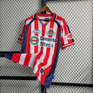 Retro Chivas 1999/2000 Home Jersey - Image 11