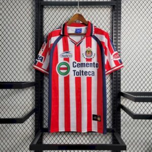 Retro Chivas 1999/2000 Home Jersey - Image 2