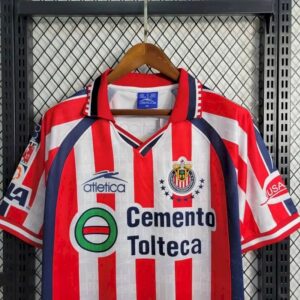 Retro Chivas 1999/2000 Home Jersey - Image 3
