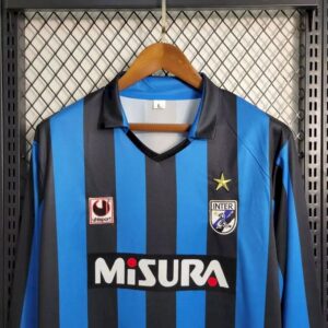 Retro Inter Milan 1998 Home Long Sleeves Jersey - Image 2