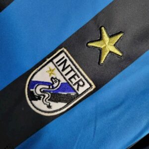 Retro Inter Milan 1998 Home Long Sleeves Jersey - Image 9