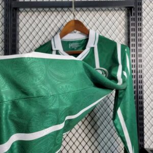 Retro Palmeiras 1993 Home Long Sleeves Jersey - Image 10