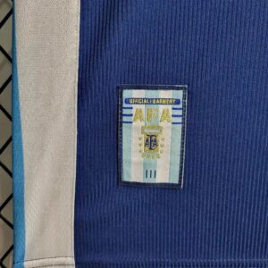Retro Argentina 1998 Away Jersey - Image 5
