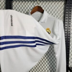 Retro Real Madrid 2016/17 Home Long Sleeves Jersey - Image 9