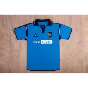 Retro Manchester City 2002/03 Home Jersey - Image 2