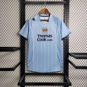 Retro Manchester City 2007/08 Home Jersey - Image 2
