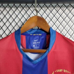 Retro Barcelona 2007/08 Home Jersey - Image 7