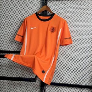 Retro Netherlands 2010 Home Jersey - Image 10