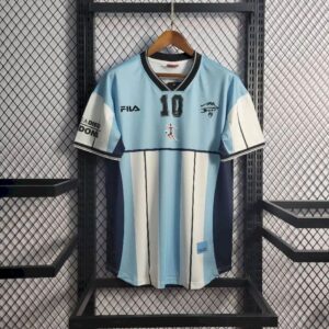 Retro Argentina 2010 Maradona Retirement Commemorative Edition Jersey - Image 2