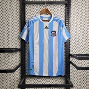Retro Argentina 2010 Home Jersey - Image 2