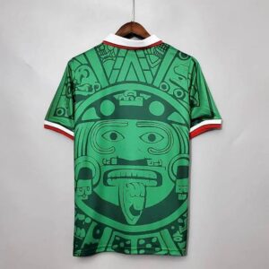 Retro Mexico 1998 Home Jersey - Image 9