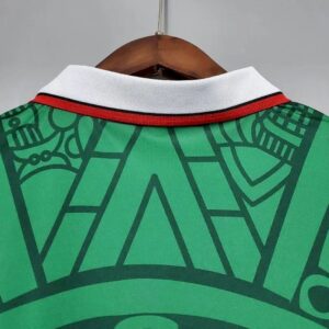 Retro Mexico 1998 Home Jersey - Image 8