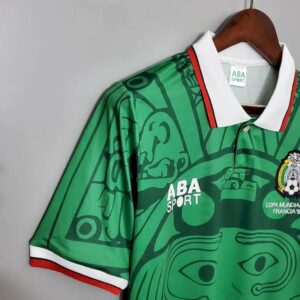 Retro Mexico 1998 Home Jersey - Image 6
