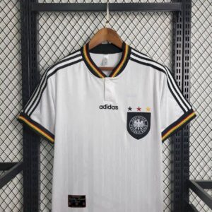 Retro Germany 1996 Home Jersey - Image 6