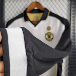 Retro Manchester United 2001/02 Centenary Reversible Away And Third Long Sleeves Jersey - Image 8