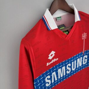 Retro Universidad Catolica 1996 Away Long Sleeves Jersey - Image 7